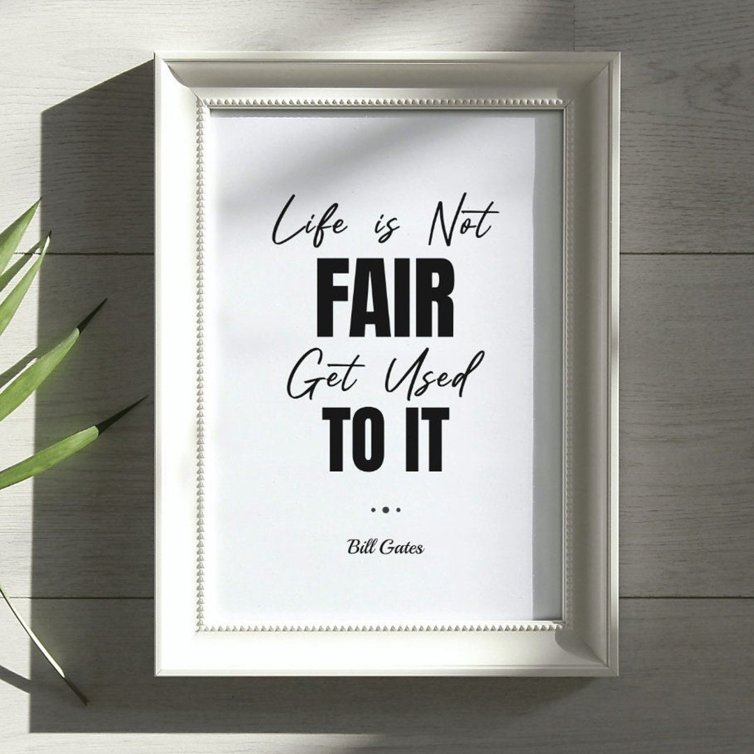 Bill Gates Quote Print: Entrepreneur Office Wall Art (digital Download) -  Etsy, image size:1080x1080