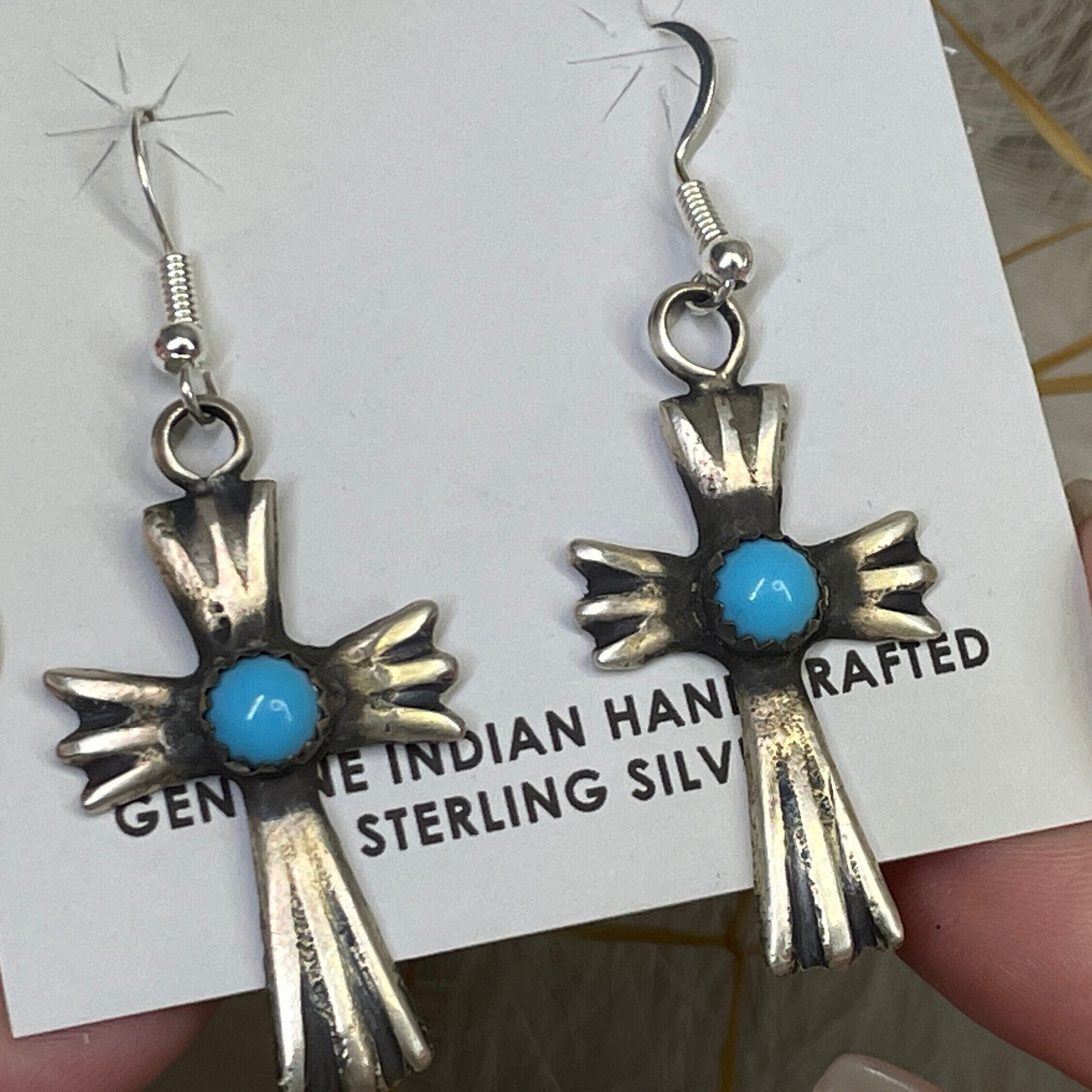 Yazzie Sterling Cross - Etsy