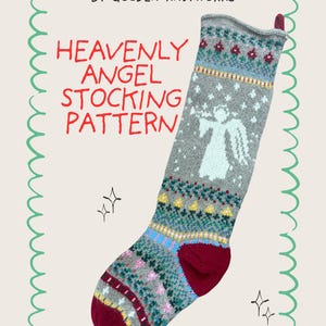 Heavenly Angel Heirloom Stocking Pattern