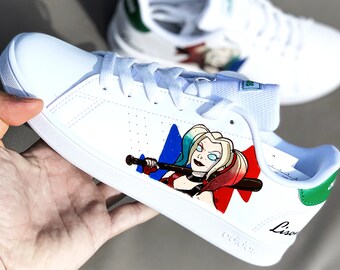 Custom Hand Painted Sneakers (Teen Size)