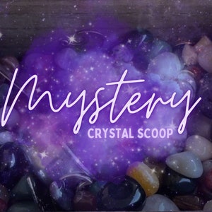 Confetti Crystal Scoop | Mystery Crystal Scoop | Magical Charms and Pendants | Mushroom Crystals | Moon Crystals | Witchy Gift Idea