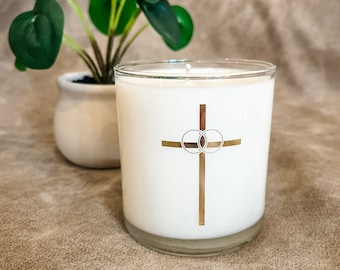 Matrimony Wedding Candle | Wedding at Cana Gift | Engagement Gift | Catholic Wedding Gift | Christian Wedding Gift | Sacrament Gift