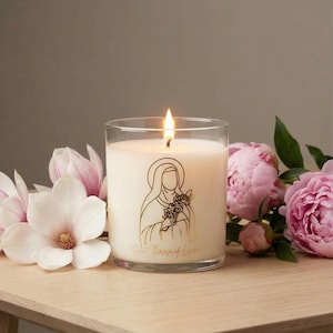 Saint Therese of Lisieux Candle