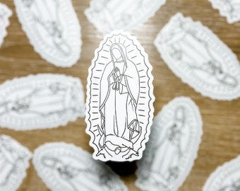 Our Lady of Guadalupe Catholic Vinyl Sticker Decal
