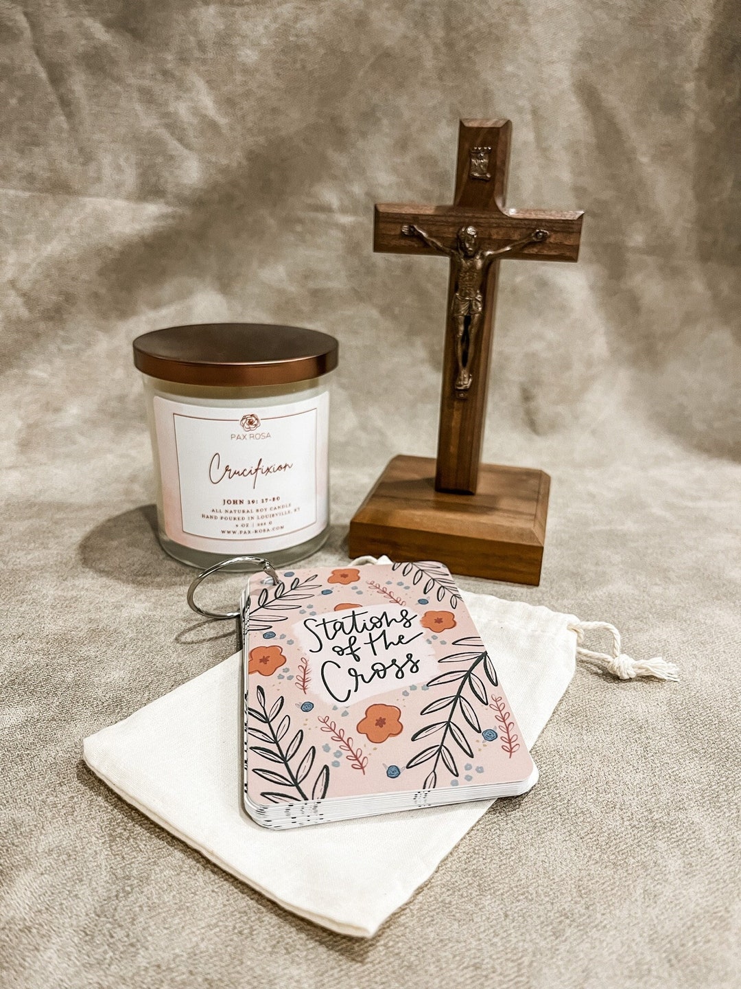 Lenten Prayer Bundle Catholic Candles Prayer Candles Etsy