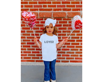 Lover T-shirt - Toddler Shirt- Valentines Shirt
