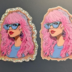 Taylor "Jem" Swift Vinyl Stickers image 1