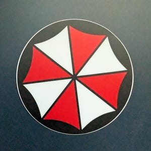 Adesivo de vinil da Umbrella Corporation