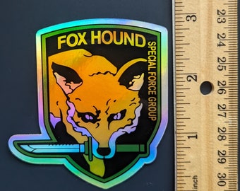 Foxhound Special Force Group Sticker