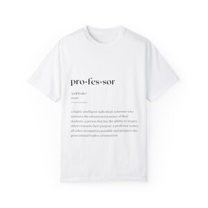 Professor Definition T-shirt, Professor Gift, Custom