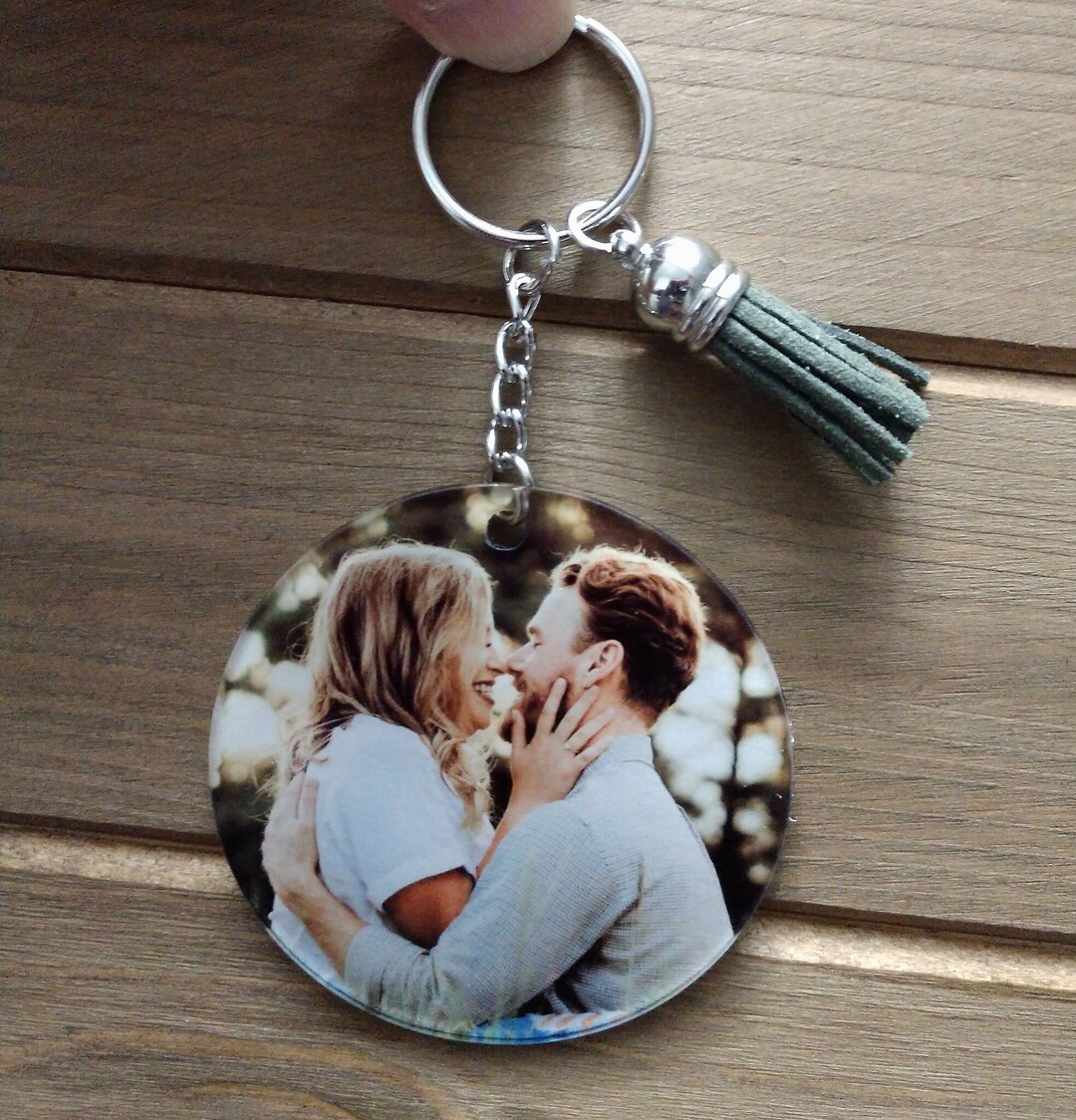 Photo Keychain/personalized Keychain+ - Etsy