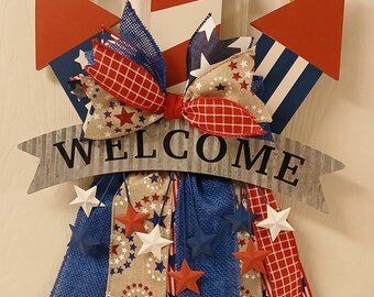 Welcome Fireworks Wreath