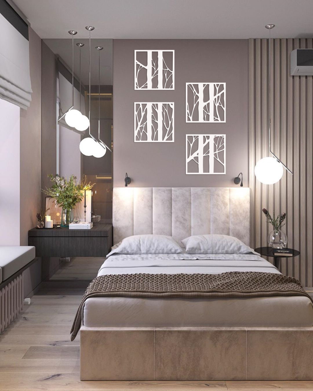 4 Pieces Forest SVG, DXF, AI Digital Vector Design for Plasma and Laser