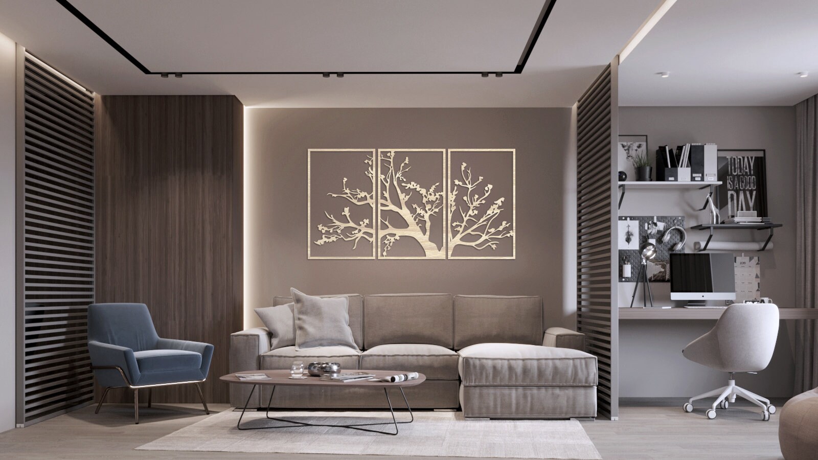 Branches and Trees Set 4 | SVG, DXF, AI Digital Vector Files for Laser ...