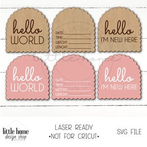 Baby Geburt Stat Zeichen SVG, Baby Ankündigung Laser Datei, überbackenes Baby Ankündigung Zeichen, Baby Stat Name Zeichen, Baby Laser Cut Dateien