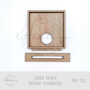 Interchangeable Shelf Sitter Svg, Shelf Sitter Laser File, Interchangeable Glowforge Laser Files