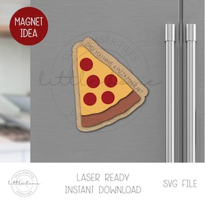 Ímã de geladeira para o dia dos pais Svg, ímã de geladeira com foto do pai Svg, você tem uma pizza, meu coração Svg, humor engraçado do pai Svg, ideia de presente para o dia dos pais