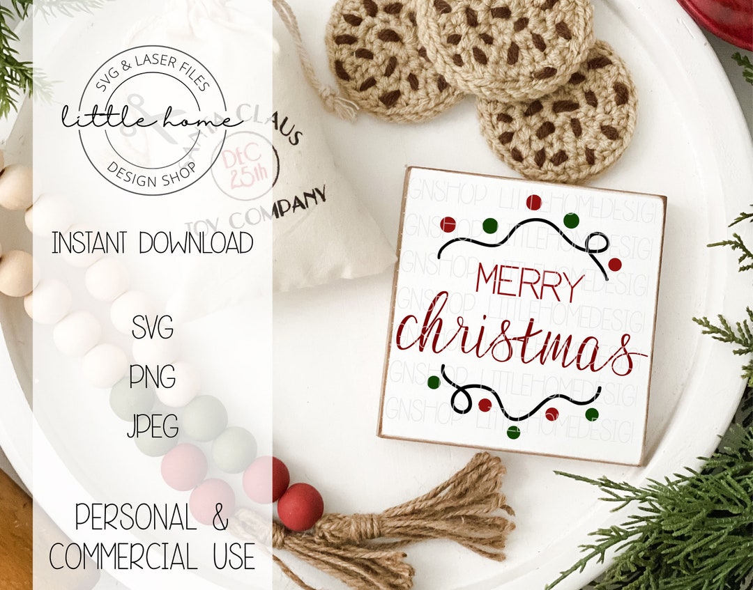Merry christmas lights svg merry christmas digital download christmas