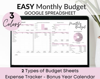 Google Spreadsheets-budgetsjabloon, maandelijks budget, eenvoudig budgetsjabloon, nulgebaseerd budget, budgetspreadsheet, financiële planner