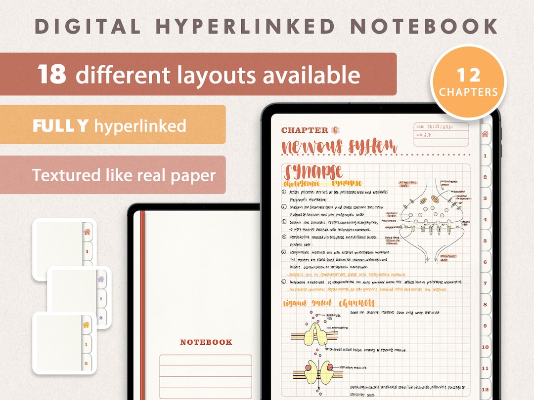 Digital Notebook | 18 Different Note-taking Templates | the Everyday ...