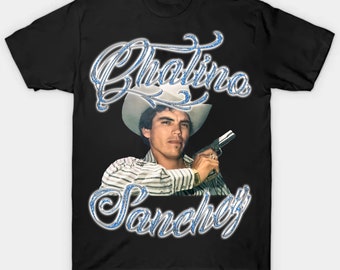 Chalino Sanchez Short Sleeve T-shirts Black Sizes S-3XL