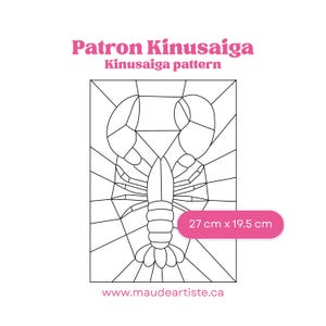 Lagosta - Molde para Fazer Você Mesmo Kinusaiga - Download digital instantâneo