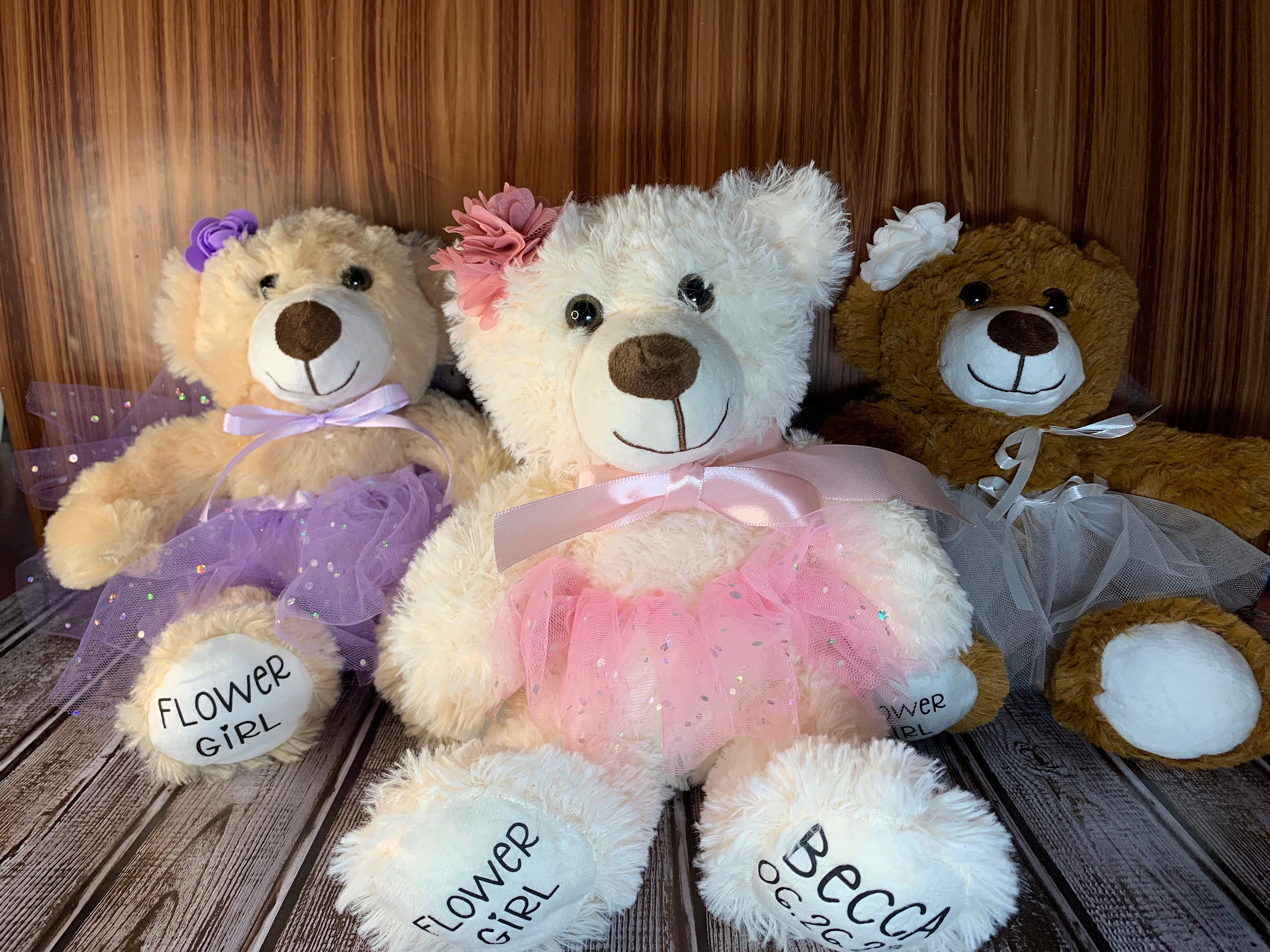 Flower girl stuffed animal Etsy Mexico