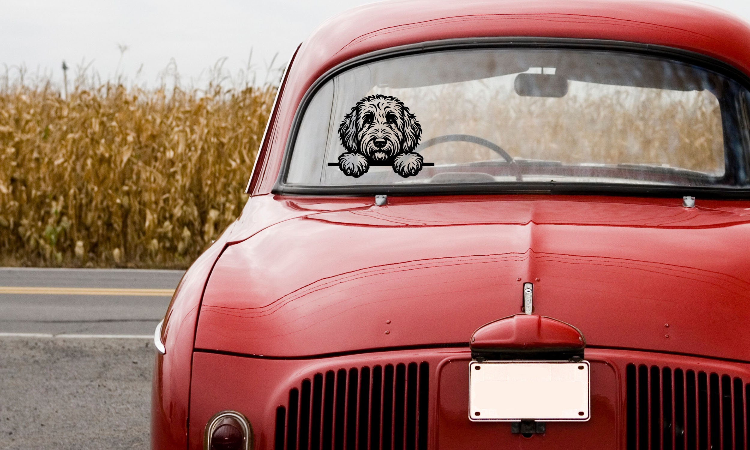 Labradoodle Golden Doodle Peeking SVG PNG Clipart Dog Mom Commercial ...