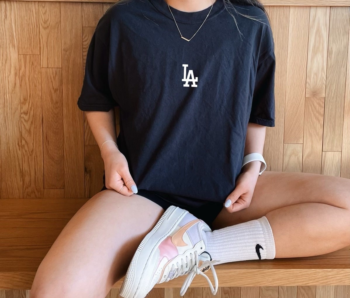 Brandy Melville Women's Los Angeles California T Shirt Top One