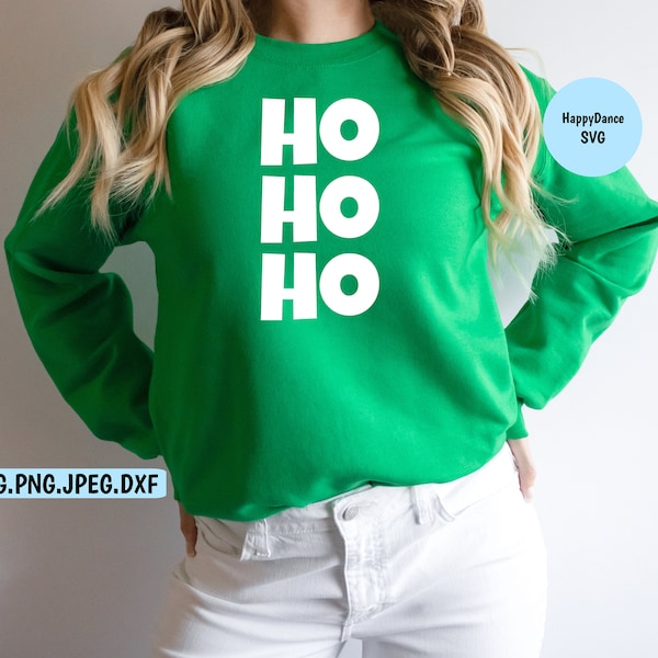 Ho Ho Ho SVG Digital Download-Includes svg, jpeg, dxf, and png file formats