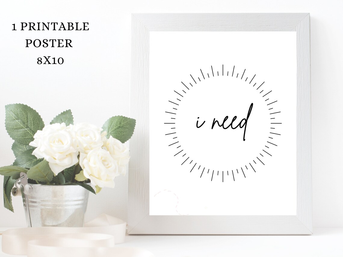 Motivational Art Printable Motivational Art Work for Home or - Etsy