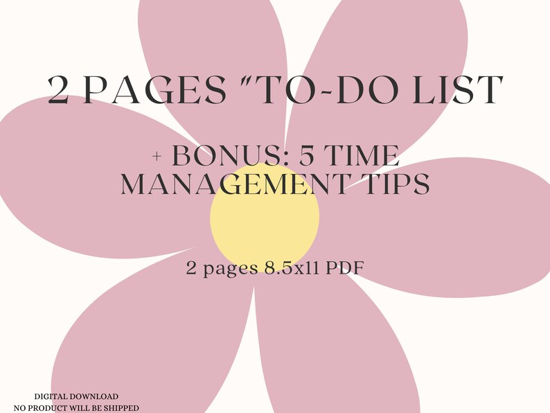 Moms to Do List Moms Daily Planner Moms Daily to Do List - Etsy