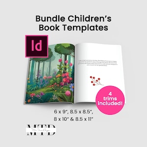 Adobe InDesign Children's Book Bundle: Professional KDP & IngramSpark Interior Templates