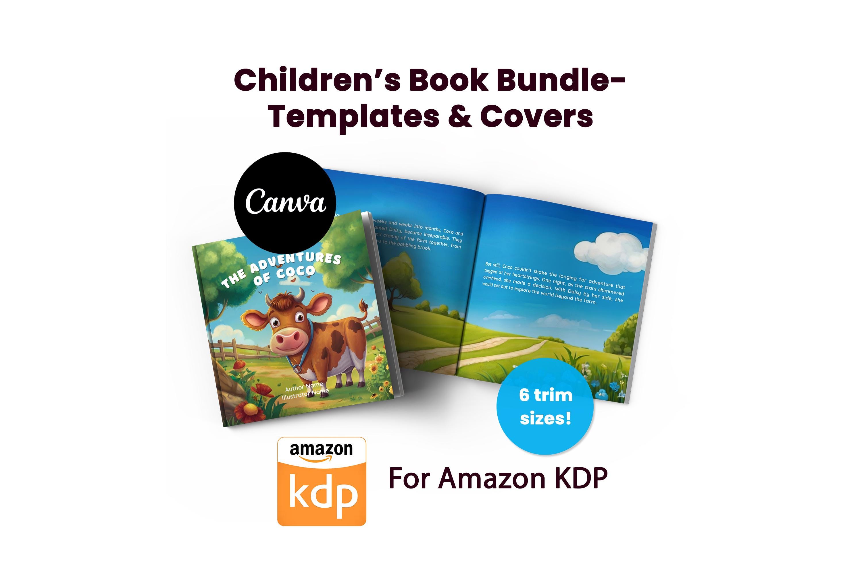 Bundle of Canva Children's Book Templates, for Amazon KDP Interior (6 ...