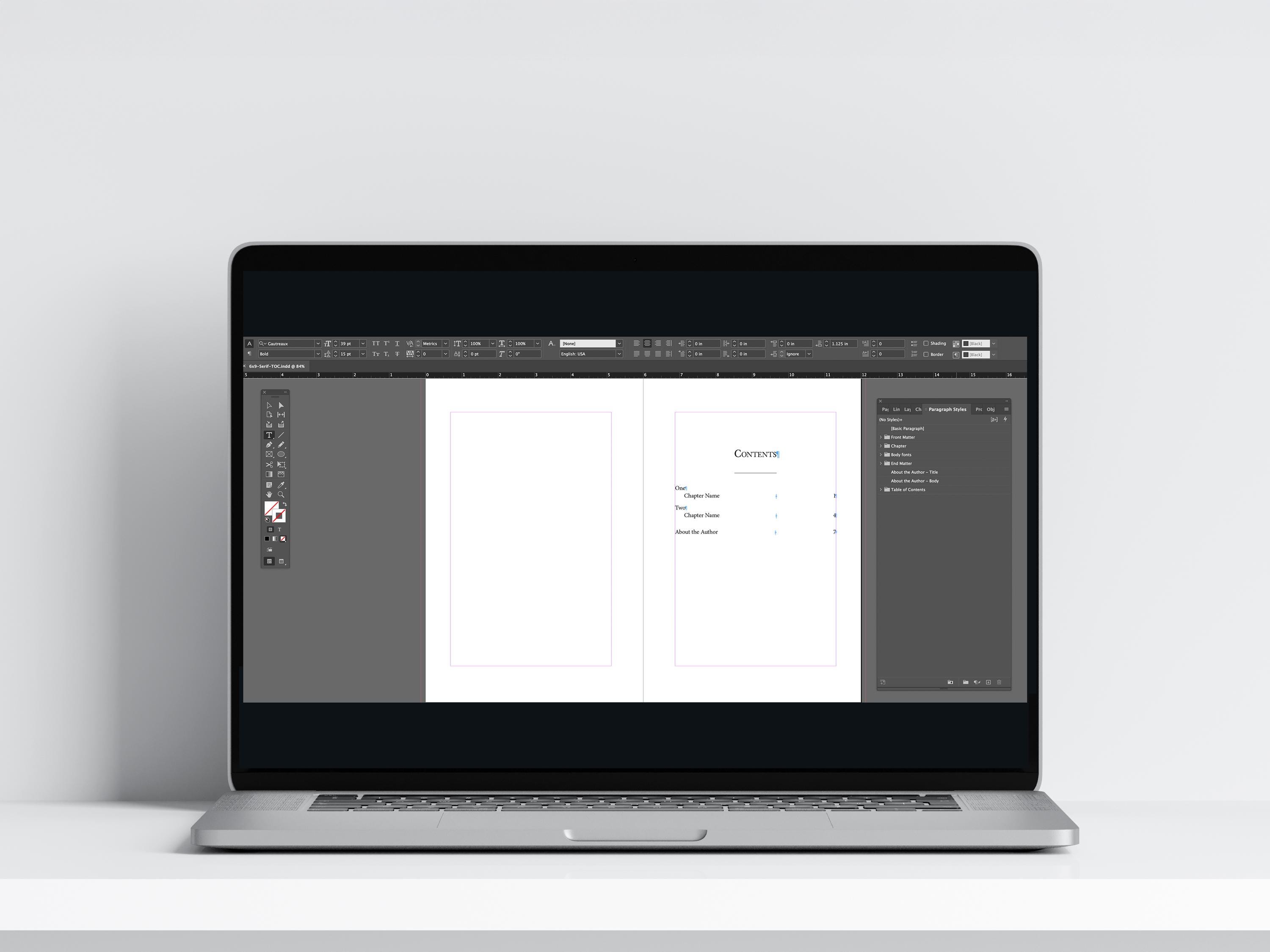 Apple Book Indesign Professional Adobe Indesign Book Template: 6x9 Amazon KDP Interior With ...