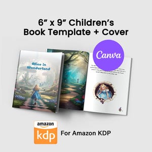 Canva Children's Book Template: 6x9 Template for Amazon KDP, 38 Pages (Digital Download)