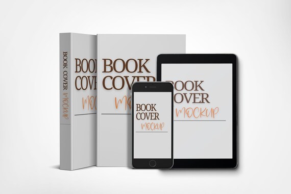 3d Book Cover Template Psd 3D Book Mockup, Product Mockups, Scene