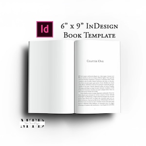 Modèle de livre Adobe InDesign Classic Serif 6 x 9 pour romans KDP et IngramSpark