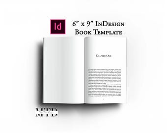 Modèle de livre Adobe InDesign Classic Serif 6 x 9 pour romans KDP et IngramSpark