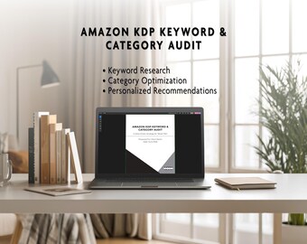 KDP Keyword Research & Category Setup Service | Amazon Book SEO Audit | Self Publishing Metadata Optimization for Authors