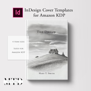 May include: A black and white book cover with a house on a hill and the text "The Dream" and "Mary T. Smith".