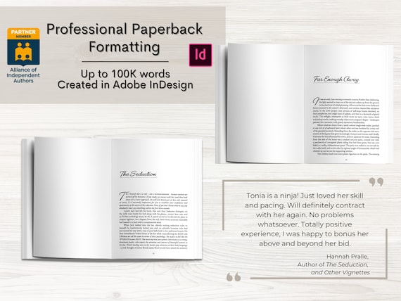 book inside layout design