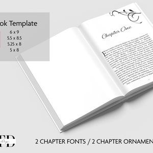 Plantilla de libro InDesign Interior de KDP / Plantilla de KDP / Diseño de formato de libro / Plantilla de libro moderna / Descarga digital para cargar en KDP