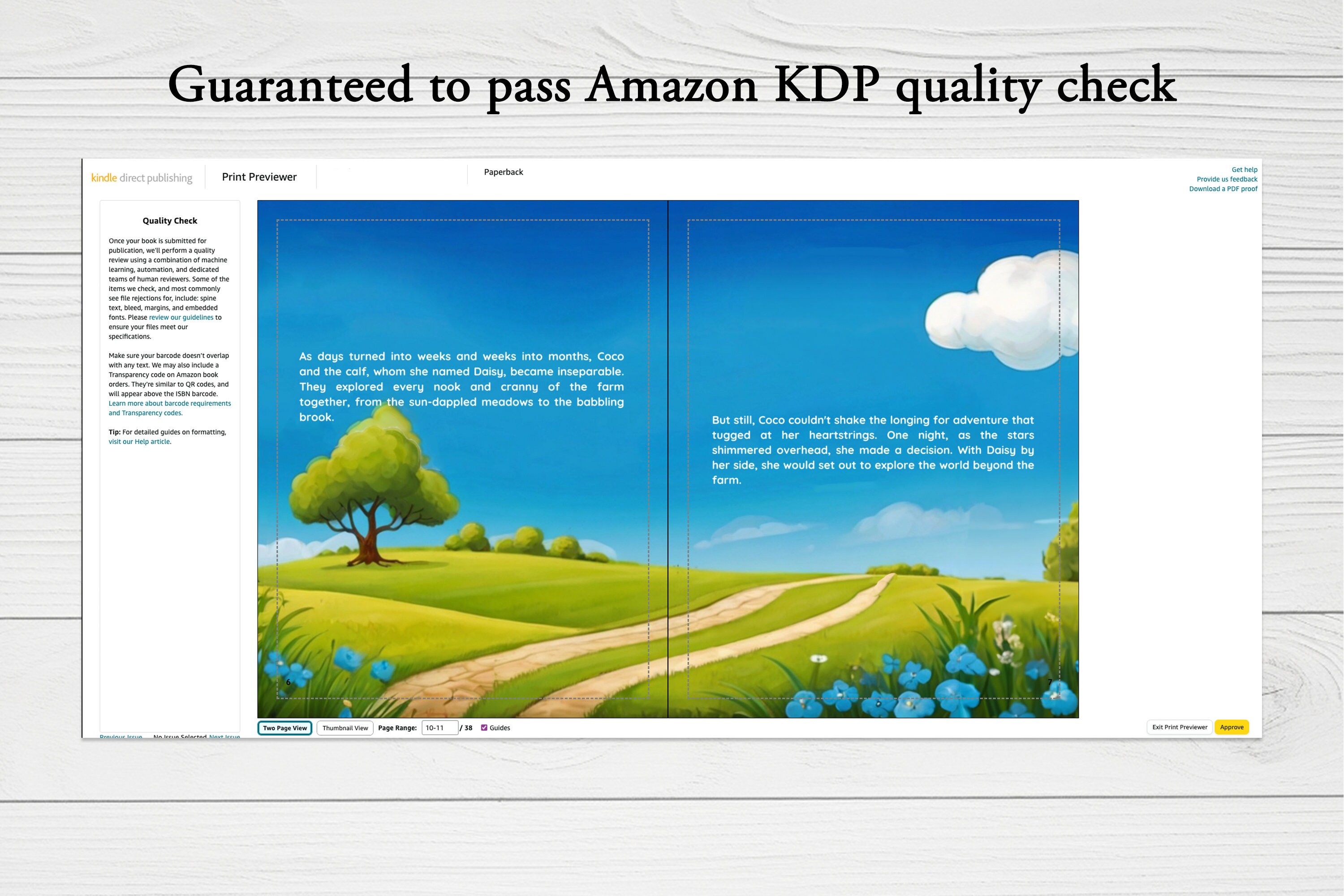 kdp children's book canva
