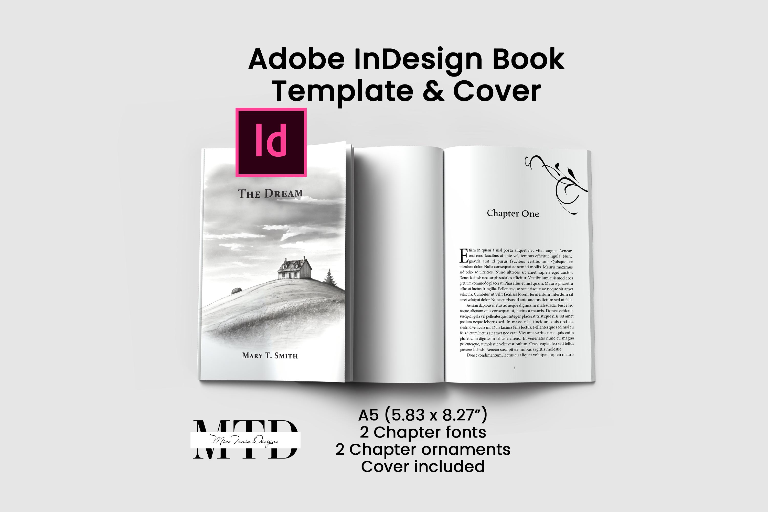 Apple Book Indesign A5 Adobe Indesign Book Template: Serif Font KDP Interior (digital ...