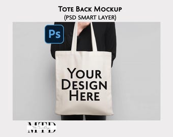 Tote Bag Mockup Photoshop – Professional PSD with Smart Object