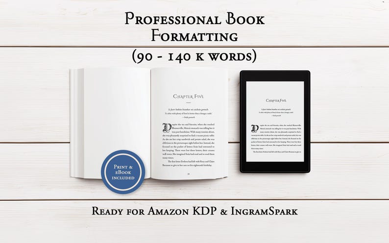 Complete Book Typesetting & Interior Design | Professional KDP Print ...