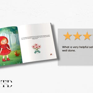 Plantilla de InDesign para libros infantiles – 8,5 x 8,5, Caperucita Roja (IDML e INDD) imagen 15