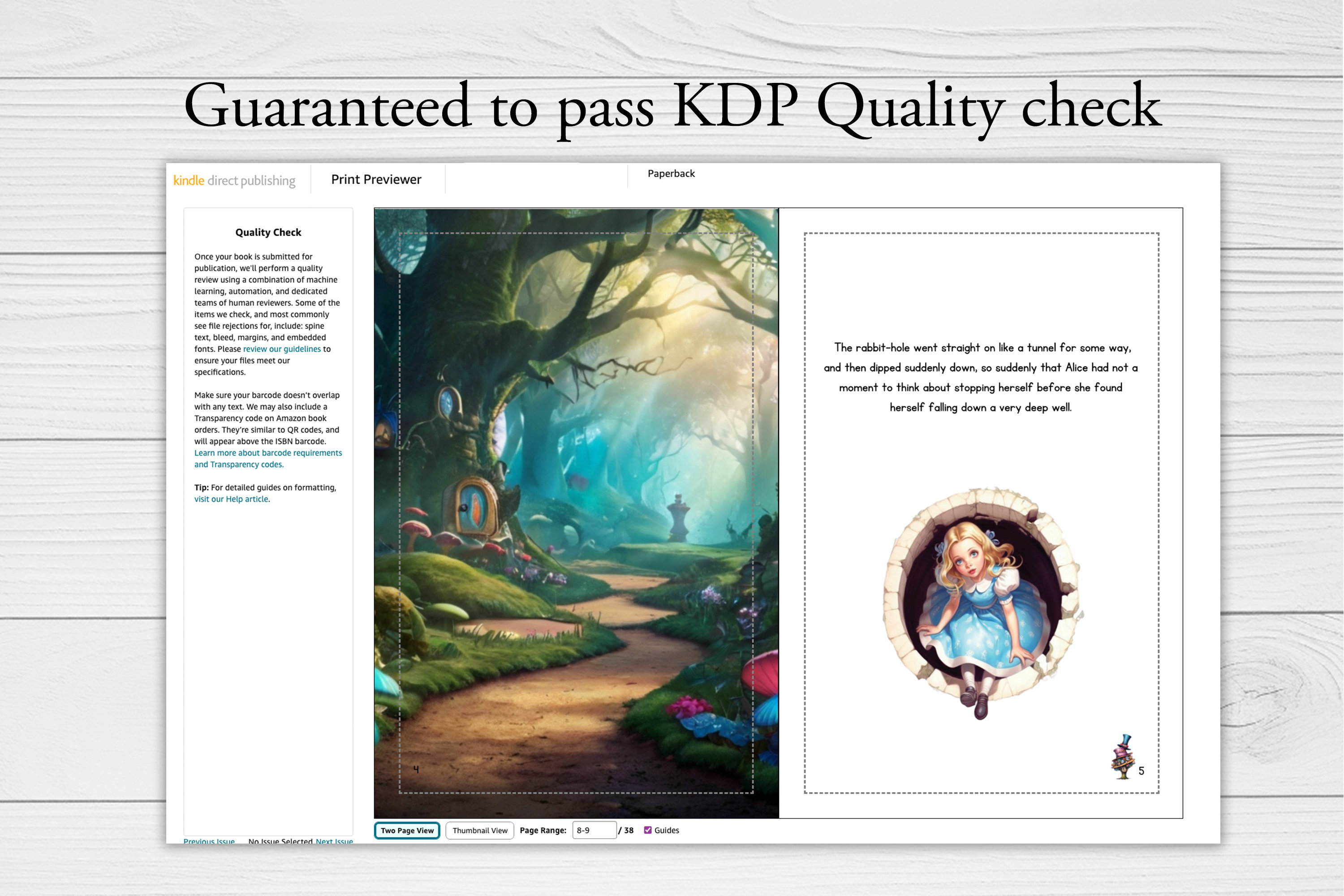 KDP Template Children's Book, KDP Interior Canva, KDP Template for ...