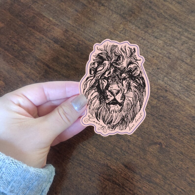 Aslan Lion Vinyl Waterproof Sticker 